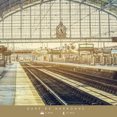 Le Convivial ~ Climatisation ~ Terrasse ~ Halles ナルボンヌ エクステリア 写真